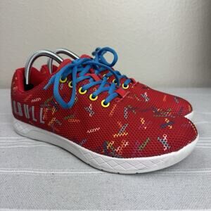 Nobull Cheat Meal Athletic Gym Trainer CrossFit Sneakers Red Sprinkles M 8/W 9.5
